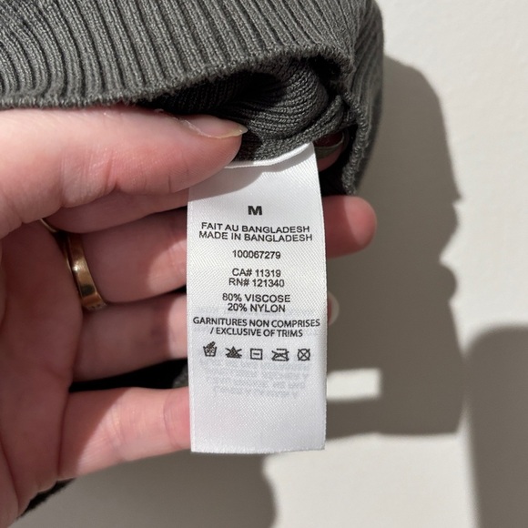 🎉4/30$🎉 Dynamite (M) Grey/Khaki Tank Top - Picture 4 of 5